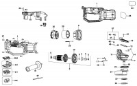 DeWalt DCG412-XJ 18v ANGLE GRINDER Spare Parts